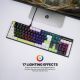 FANTECH Tastatura Mehanicka Gaming MK878S RGB Atom 104S Mori bela (taro switch) - EP3233392