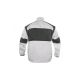 CANIS Radna bluza Luxy Eda, bela/siva - 56173