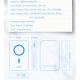 Back up baterija LDNIO PQ16 10000mAh, 15W wireless, sivo bela - 215592