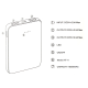 Power bank prenosiva baterija Oxpower HT11 10000 mAh bela - 202943