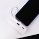 Power bank prenosiva baterija privezak 5000mAh 15W lightning bela - 219206