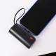 Power bank prenosiva baterija privezak 5000mAh fast lightning crna - 217147