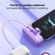 Power bank prenosiva baterija privezak Oxpower 5000mAh lightning ljubicasta - 217298