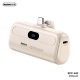Power bank prenosiva baterija REMAX Capsule series RPP-632 2A Type C 5000mAh bela - 215558