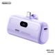 Power bank prenosiva baterija REMAX Capsule series RPP-632 2A Type C 5000mAh ljubicasta - 215559