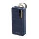Power bank prenosiva baterija REMAX Noah Series RPP-506 PD QC 20W 22.5W 30000mAh plava - 206584