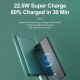 Power bank prenosiva baterija REMAX RPP-176 22.5W 30000mAh zelena - 216811