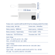 Power bank prenosiva baterija REMAX Suji Series RPP-550 20W+22.5W PD+QC 30000mAh plava - 217149
