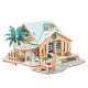 3D drvena slagalica-Bali island Vila - 25-1-1