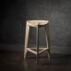 MEDA FURNITURE Drvena polubarska stolica Jasen - JasPBIzd35