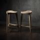 MEDA FURNITURE Drvena polubarska stolica Jasen - JasPBIzd35