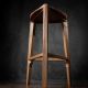 MEDA FURNITURE Drvena barska stolica Brest 40cm - BrestTerIzd40