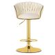 OSKAR Barska stolica mig bež / zlatna baza - EP2894074