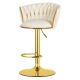 OSKAR Barska stolica mig bež / zlatna baza - EP2894074