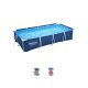 BESTWAY Bazen sa metalnim okvirom  i filter pumpom 400x211x81cm Steel Pro - 1669-1