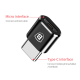 Adapter Baseus Type-C muski na Micro USB zenski - CAMOTG-01