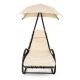 MODERNHOME Baštenska ležaljka / ljuljaška Hamak, bež - PH158A BEIGE