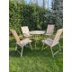 BOLZZ Baštenska garnitura set 4 stolice + sto bez - EP2994496