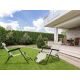 MULTIGARDEN Sklopiva baštenska ležaljka, bež - ZRL010 BEIGE