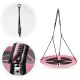 ECO TOYS Baštenska ljuljaška 100 cm, roze - ecotoys - EP3003412