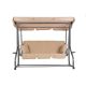 MULTIGARDEN Baštenska ljuljaška/ležaljka 2u1, bež - G2025-B BEIGE