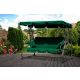 MULTIGARDEN Baštenska ljuljaška/ležaljka 2u1, zelena - G2025-B GREEN