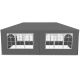 MULTIGARDEN Baštenski šator, 3x6 m, 6 stranica, gray, - EP2255412