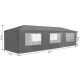 MULTIGARDEN Baštenski šator 3x9m, siva - PAW 3X9 gray