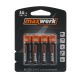MAXWERK Baterija alkalna AA LR6 1.5v 4/1 - BAT9139