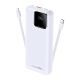 REMAX Power Bank Suji Series PD 20W+QC 22.5W Fast Charging 20000mAh RPP-513, bela - BAT9188