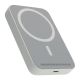 Power bank MagSafe 15W 5000 mAh, bela - BAT9196
