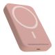 Power bank MagSafe 15W 5000 mAh, roze - BAT9200