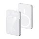 Power bank MagSafe M50 15W PD 20W+22.5W Fast 5000mAh, bela - BAT9340