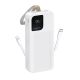 REMAX Power Bank Rellaen Series RPP-659 2.4A 30000mAh, bela - BAT9383