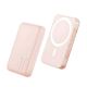 REMAX Power bank MagSafe Usion RPP-65 PD20W + wireless 15W 10000mAh, roze - EP2977390