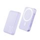 REMAX Power bank MagSafe Usion RPP-65 PD20W + wireless 15W 10000mAh, ljubičasta - EP2977381