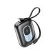 MOXOM power bank Mini Portable Dual Cable MX-PB208 22.5W Fast charging 20000mAh, sivi - EP3230412