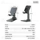 BAVIN Desktop stalak za telefon, crna - 90406-1