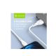 BAVIN Kabl USB-A na TYPE-C, 1m, bela - 90120-1