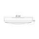BRAYTRON LED plafonjera sa senzorom BRY-GRANDE-RND-20W-5u1-SNS-IP54 - BC15-00480