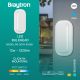 BRAYTRON LED spoljna zidna lampa BRY-BULKHEAD-12W-ELP-WHT-3IN1-IP65 - BC18-00280