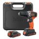 BLACK & DECKER Aku udarna bušilica - odvijač 18V 2 x 1,5 Ah BCD003C2K u koferu - BCD003C2K