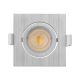 BRAYTRON LED spot svetiljka BRY-SPOTLED G3-7W-SQR-SLV-3IN1 - BD02-10783