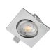 BRAYTRON LED spot svetiljka BRY-SPOTLED G3-7W-SQR-SLV-3IN1 - BD02-10783