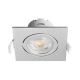 BRAYTRON LED spot svetiljka BRY-SPOTLED G3-7W-SQR-SLV-3IN1 - BD02-10783