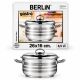 BERLIN Duboka šerpa 26cm, inox - BERLIN26
