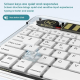 Bezicna Tastatura bela - 611646