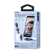 Bezicni mikrofon Lavalier Remax K09 1u1 za mobilni telefon iPhone Lightning crni - 616738