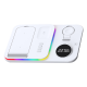 Bezicni punjač 5u1 Magsafe RGB A82 30W beli - 602365