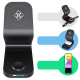 Bezicni punjač B-16 3u1 Magsafe za iPhone,Airpods,Apple Watch 15W crni - 058949